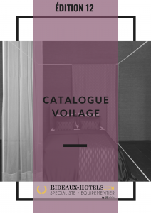 Affiche catalogue voilage