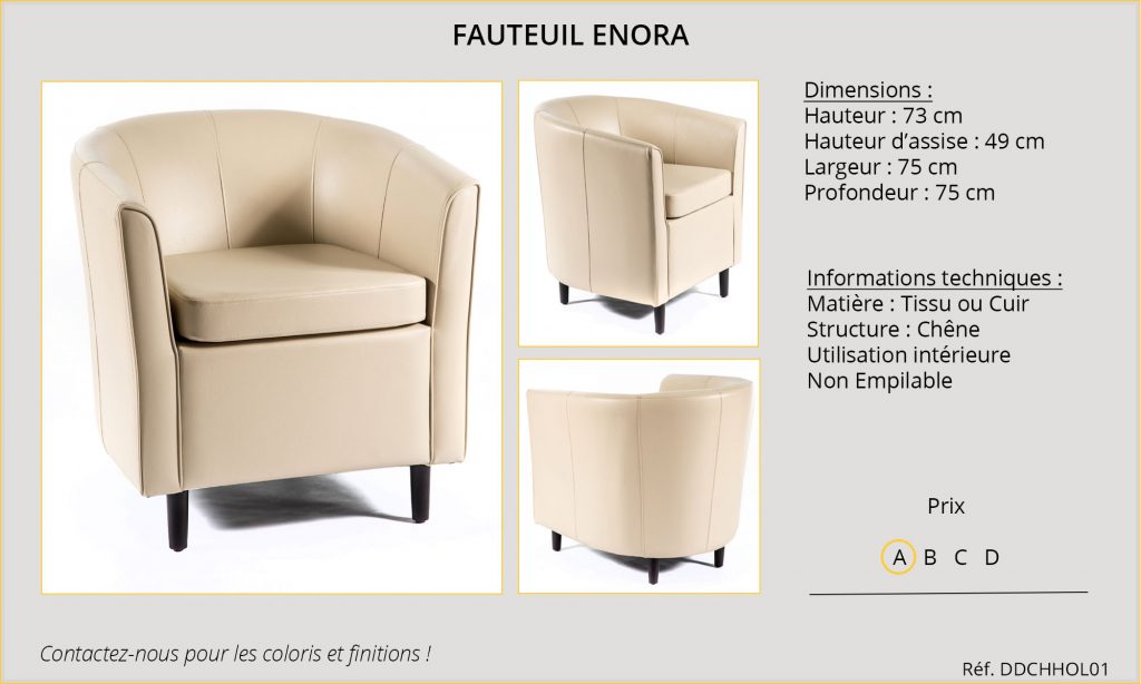 Fauteuil Enora