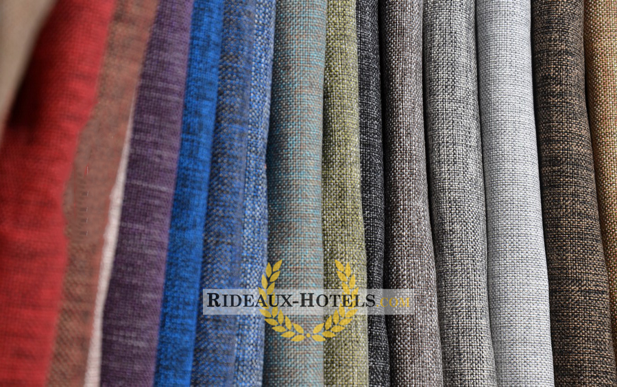 rideau occultant uni couleurs vives