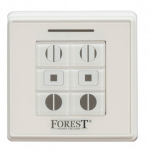 Telecommande murale rails motorisés