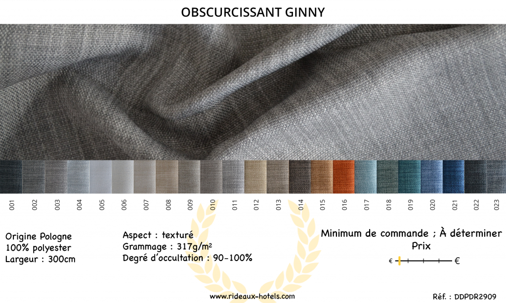 Fiche Produit Obscurcissant Ginny