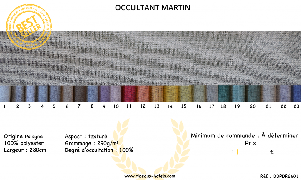 Fiche Produit Occultant Martin