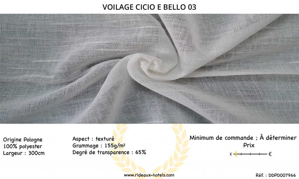 Fiche Produit Voilage Cicio E Bello 03