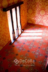 rideau-hotel-moquette-m1-anti-feu couloir-corridor      