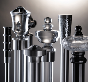 TRH023- Rideaux Hotels Professionnels rails tringles rideaux courbée overlap  